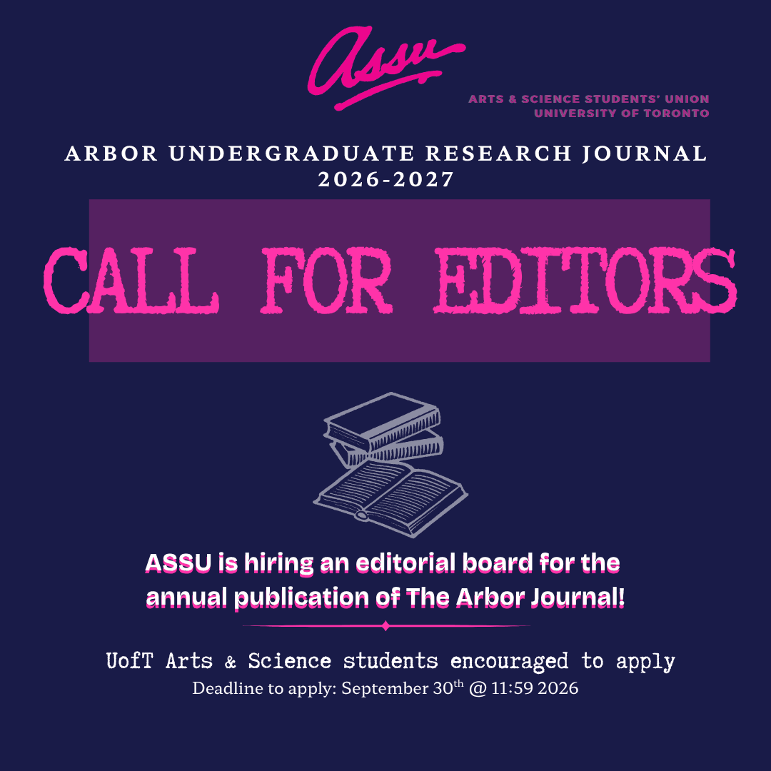 Arbor Journal 2026-2027 Call for Editors